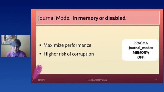 María Andrea Vignau - SQLite, an (un) known super ant смотреть онлайн