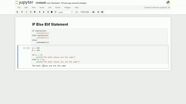 Python Programming Part 13 IF Else and Elif Statements in Python смотреть онлайн