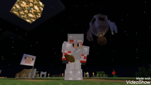 Воздушный шар готов на сервере BetaStone в Майнкрафт 0.14.0 почти ванильное виживание смотреть онлайн