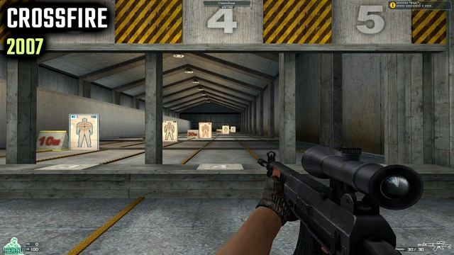 QBZ-03 - Comparison in 4 Games смотреть онлайн