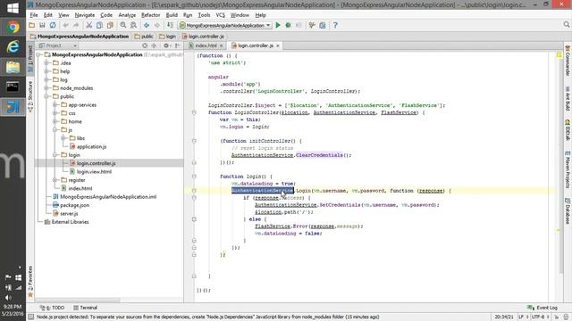 ESpark Adarsh Mongo Express Angular Node Application смотреть онлайн