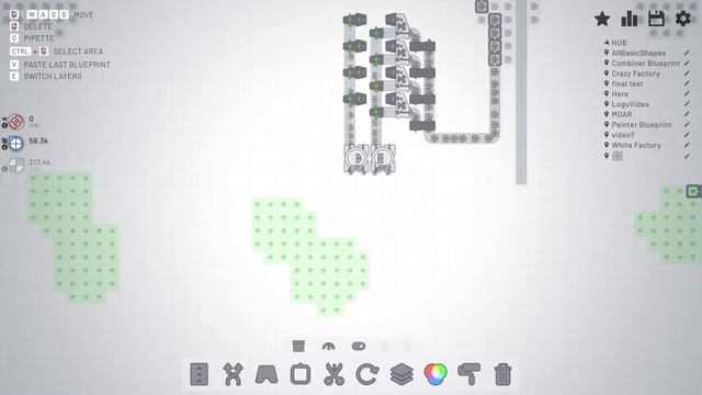 Shapez.io: How to Build the Logo! смотреть онлайн