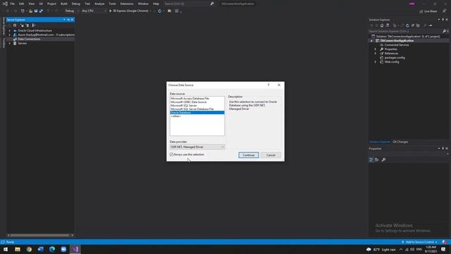 How to connect asp.net C# web application with oracle database (Oracle database Express edition) смотреть онлайн