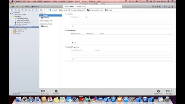 iOS Swift CoreData Tutorial: Create a real world App Part 1 смотреть онлайн