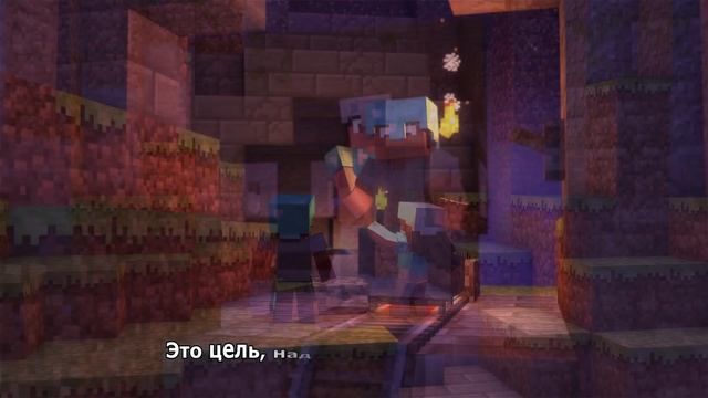♪ЧЕРЕЗ НОЧЬ - AntVenom♪/"Through The Night" - A Minecraft Original / Song НА РУССКОМ смотреть онлайн