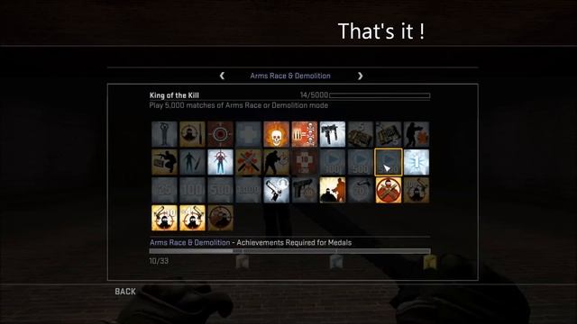 CS:GO ▪ King of the Kill & Cold Pizza Eater Achievement Map [100% idle] смотреть онлайн