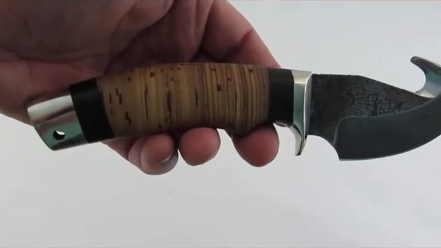 Шкуросъемный нож «БЕМБИ» ХВ5, венге, береста смотреть онлайн