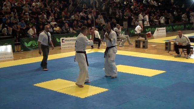 British Karate Kyokushinkai Maxim Krasnov V Christian Auberger