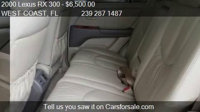 2000 Lexus RX 300 - for sale in PINELLAS PARK, FL 33781 смотреть онлайн