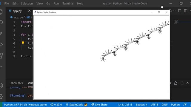 Graphics in Python using Turtle смотреть онлайн