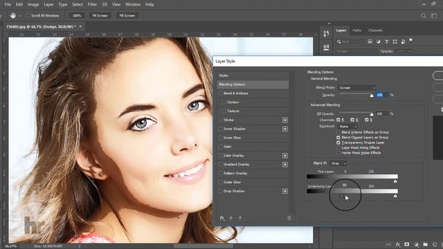 Dodge and Burn Easily : Photoshop Tutorial смотреть онлайн