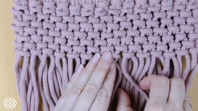 Woven Macrame Basket DIY смотреть онлайн