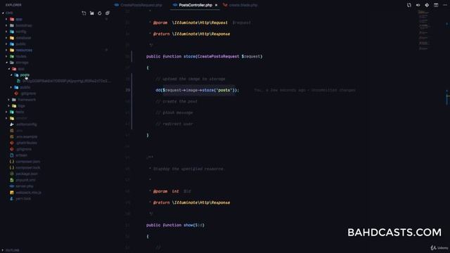 #28 Storing Posts in Laravel смотреть онлайн