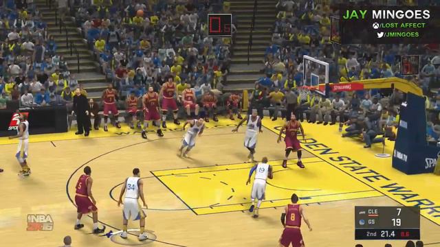 NBA 2k16 Xbox 360 Early - Cleveland Cavaliers vs Golden State Warriors FINALS GAME смотреть онлайн