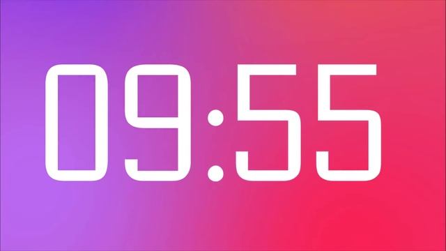 20 Minute Timer Countdown - Silent and Colorful смотреть онлайн