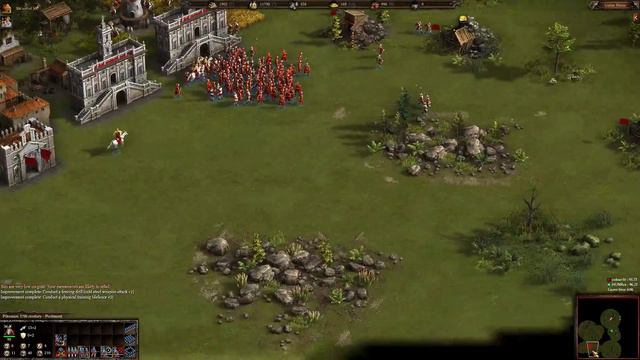 Cossacks 3 | 1v1 0pt | Attacked on all sides | смотреть онлайн