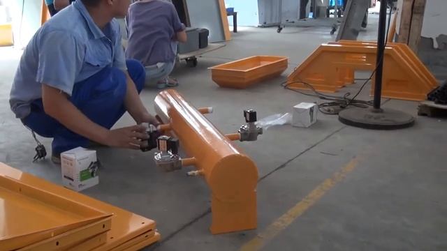 Как установить электромагнитный клапан порошковой распылительной камеры? смотреть онлайн
