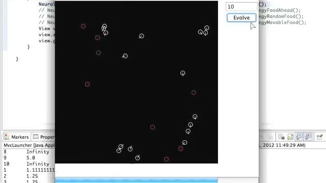 Evolution of neural network driven fishes смотреть онлайн