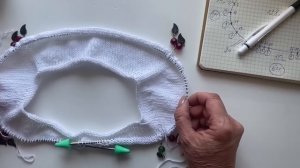 Футболка Спицами/История процесса/Базовая футболка из хлопка/Ализе Белла/как вязала/схема реглана .