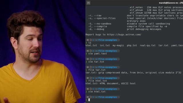 linux file command - the definitive guide to telling what type of file you have смотреть онлайн