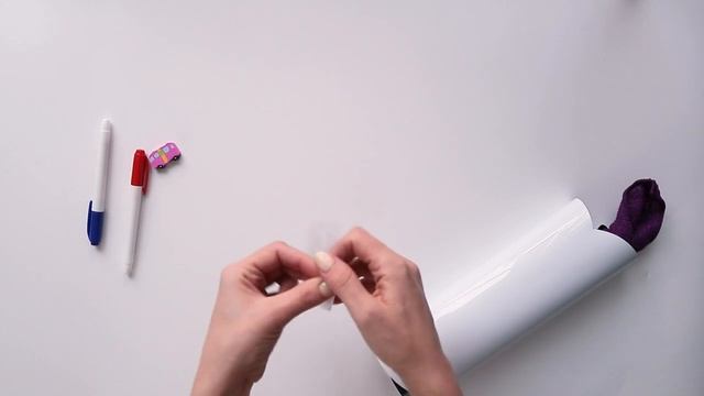 Маркерная магнитная доска для записей на Холодильник Doski4you, 40х30см СМСка, маркеры и тряпочка смотреть онлайн