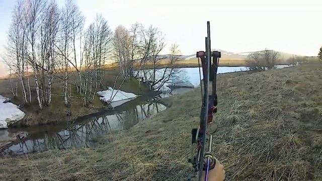 Охота с луком на бобра Бобр ранил охотника. смотреть онлайн