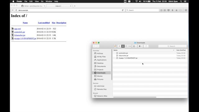 Native JavaFX apps with automatic updates: FXLauncher смотреть онлайн