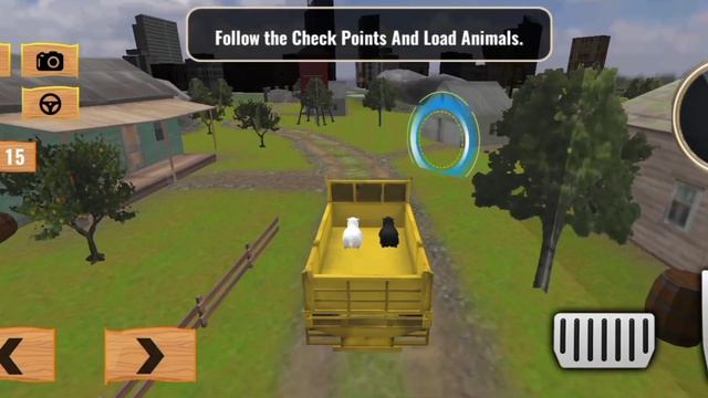 Real tractor Driving Farm Simulator Transport Farming Mode Level -15 l AZ games l Transport Mode смотреть онлайн