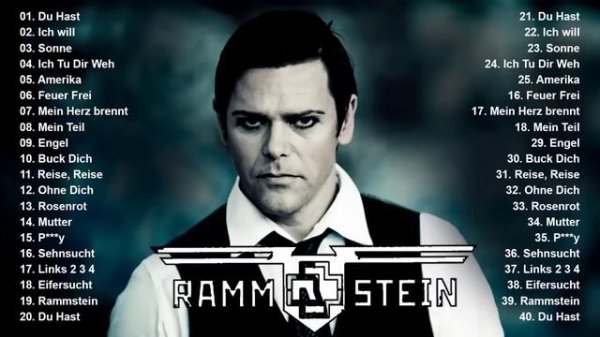 R A M M S T E I N Greatest Hits Full Album   Best Songs Of R A M M S T E I N Playlist 2022