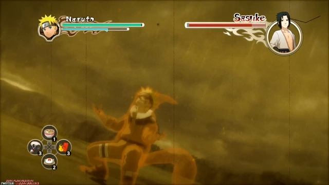 Naruto Ultimate Ninja Storm 2 1080p Boss 5 Sasuke Rank S | Naruto Sakura vs Sasuke Factor Secreto смотреть онлайн