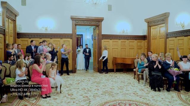 Самая лучшая видеосъемка свадьбы в Москве в 4к смотреть онлайн