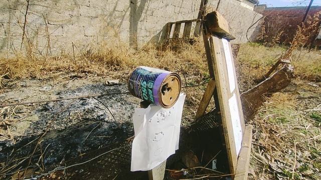 МР 512 против железной банки на 23 метра. смотреть онлайн