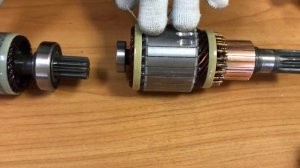 Стартера на трактор МТЗ: Slovak 11010015 vs Magneton 9142780.  Сравнение комплектующих стартеров.