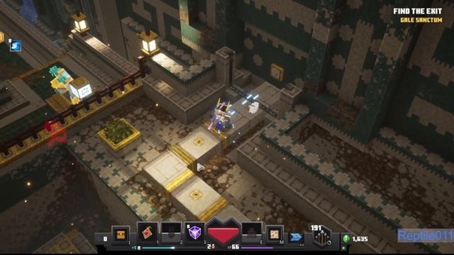 Minecraft Dungeons gameplay part 25 - Gale Sanctum (No commentary) смотреть онлайн