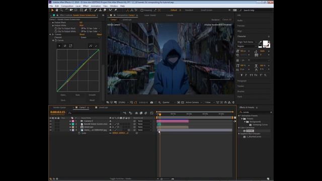3D SCENE TUTORIAL | AFTER EFFECTS & PHOTOSHOP смотреть онлайн