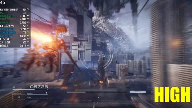 RX 580 8GB 2048SP | Armored Core 6 Fires of Rubicon | XEON E3 1270V3 (I7 4790)| 1080p All Settings смотреть онлайн