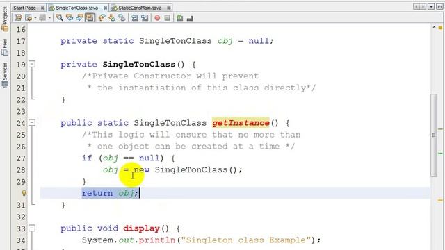 Core Java- Bangla Tutorial(Singleton Pattern)- Class 37 смотреть онлайн