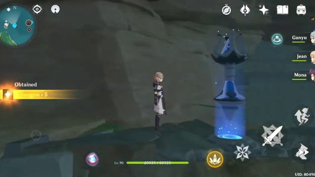 Let's open last teleport waypoint in inazuma | Genshin Impact Mobile смотреть онлайн