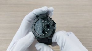 Чёрный G-SHOCK и чёрные винты / Casio GST-B400BB-1A