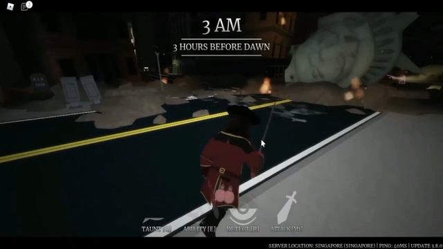 Roblox Survive the Night - Swashbuckler Murch Gameplay смотреть онлайн