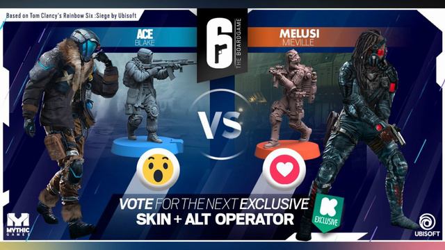 New Exclusive Ace & Melusi Skin's And Figures! Rainbow Six Siege + Board Game смотреть онлайн