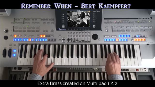 Remember When - Bert Kaempfert - Tyros 4 cover смотреть онлайн