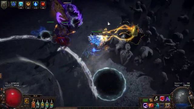 Path of Exile 3.6 : Synthesis Bane Tabula Rasa Uber Elder Kill смотреть онлайн