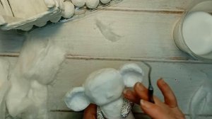 МК Чебурашка из ваты / DIY Cheburashka from cotton wool