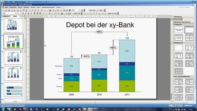 ThinkCell- Segment Difference Arrow vs Category Difference Arrow смотреть онлайн