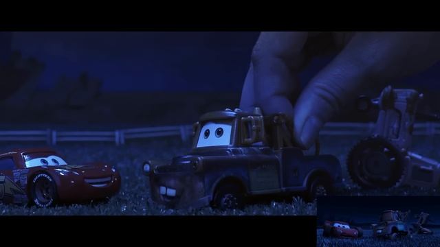 Tractor Tipping with Mater! | SIDE BY SIDE VIDEO | Pixar Cars смотреть онлайн
