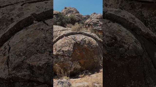 Долина каменных шаров в Мангистау? #казахстан #kazakhstan #мангыстау #mangistau #актау смотреть онлайн