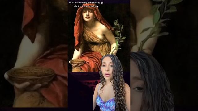Pythia, high priestess at the Oracle of Delphi for the god Apollo смотреть онлайн