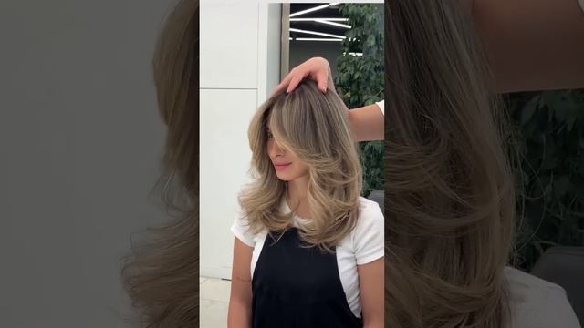 Окрашивание и стрижка #колорист #окрашивание #парикмахер #шатуш #аиртач #shatush смотреть онлайн