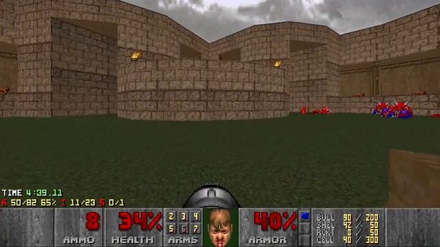 The Plutonia Experiment Map 05: Ghost Town (UV-Plus, Fast Monsters, Commentated) смотреть онлайн